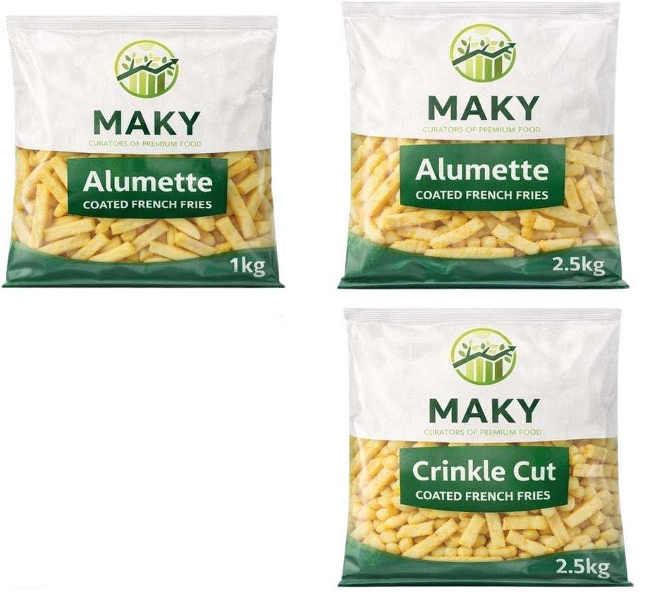 French fries packaging